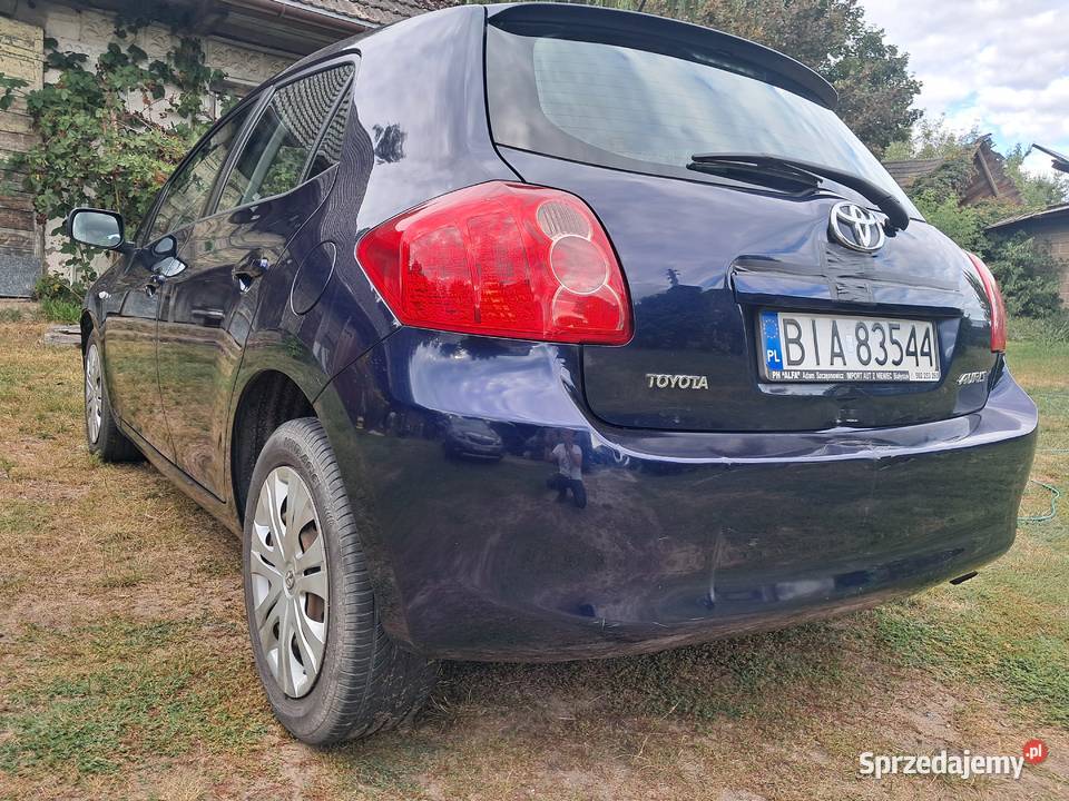 Toyota Auris 14 16V 160000 podlaskie Białystok