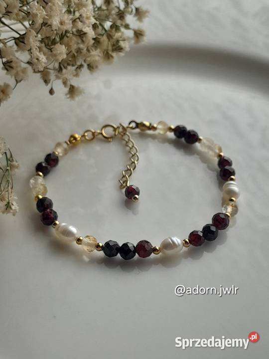 Kamienie naturalne Granat Perła Cytryn Aleksandrów Łódzki