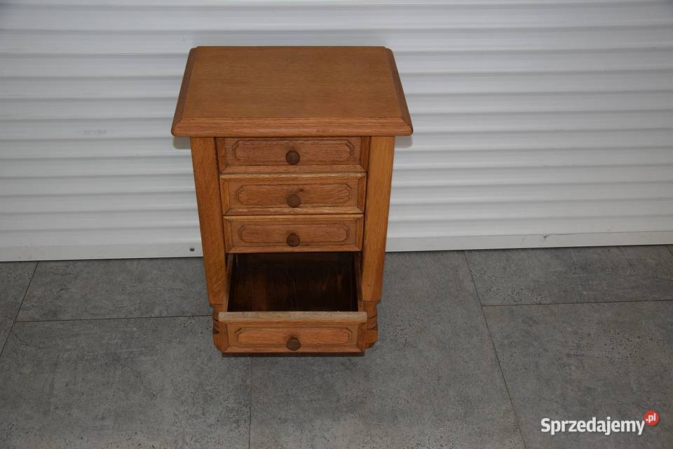 szafka z szufladami z drewna dębowego super stan Olsztyn sprzedam