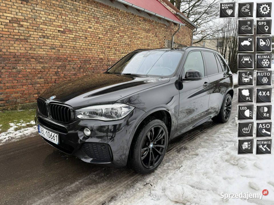 BMW X5 30d 258 M Pakiet 107 ShadowLine Kamera Ocice