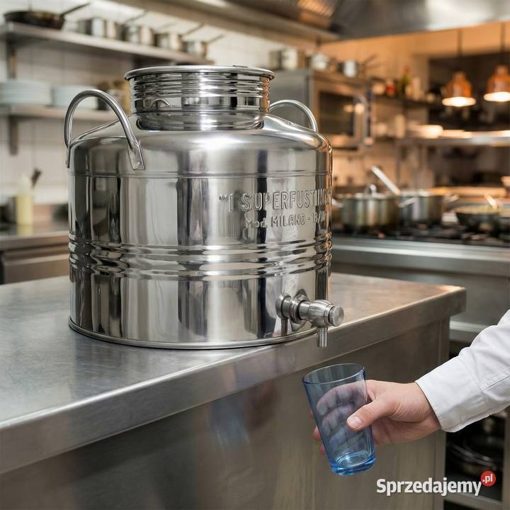 Beczka bańka antałek stal nierdzewna INOX z Pojemniki na żywność śląskie Siemianowice Śląskie sprzedam