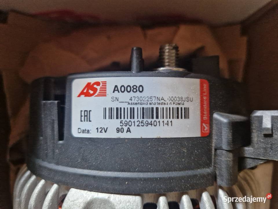 Alternator audi a2 a3 a4 as a0080