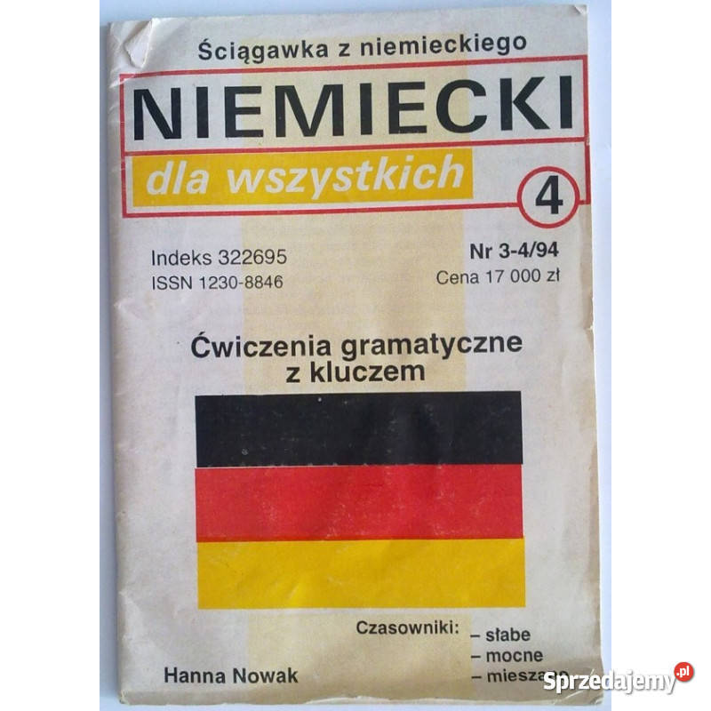 Niemiecki wszystkich Ćwiczenia gramatyczne z Świdnica