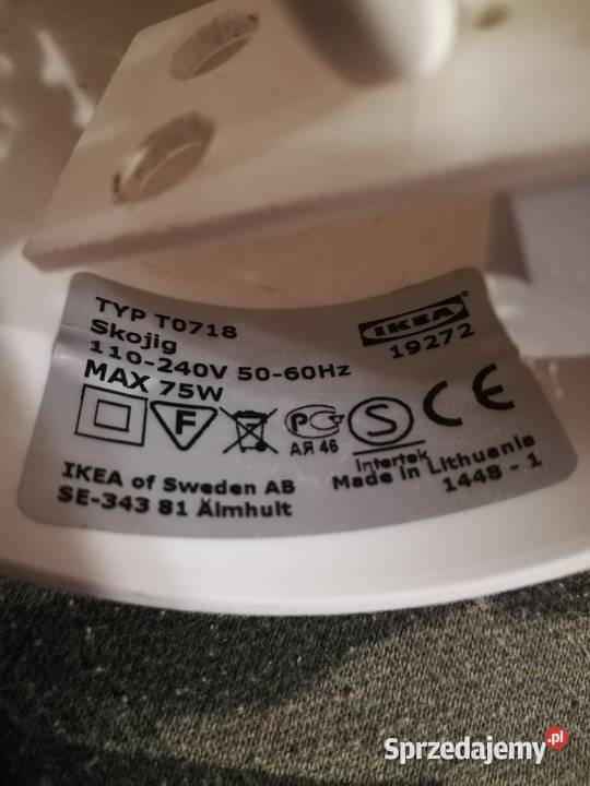 Lampa Ikea WISZĄCA SKOJIG CHMURKI DZIECKO E27