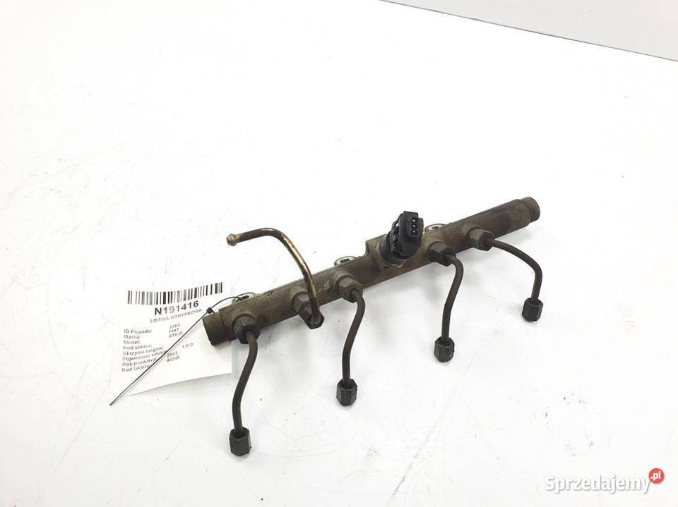 LISTWA WTRYSKOWA FIAT STILO 0445214016 kujawsko-pomorskie Lipno sprzedam