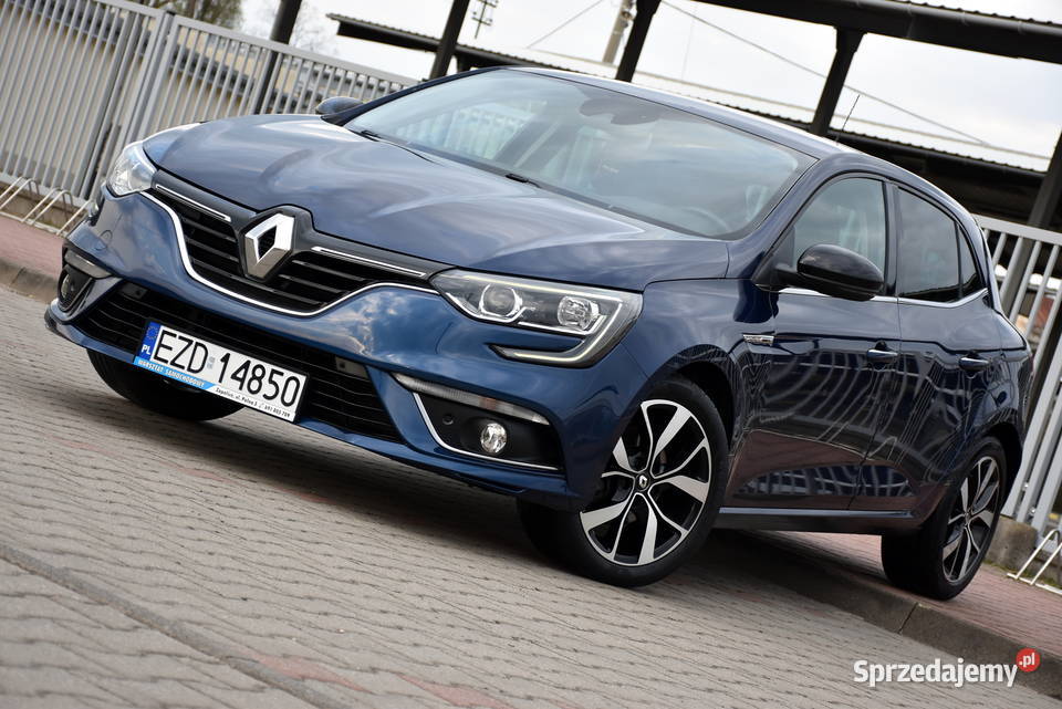 Renault Megane IV LIMITED 13 16V TURBO 116 elektryczne szyby Zduńska Wola
