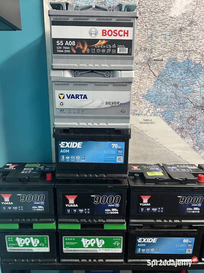 Akumulator Exide EK700 12V 70Ah 760A L3 AGM Radom
