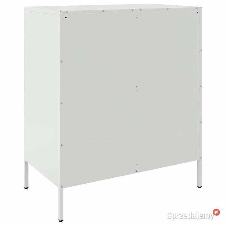 Szafka biała 68x39x79 stal WM842981 mazowieckie Warszawa sprzedam