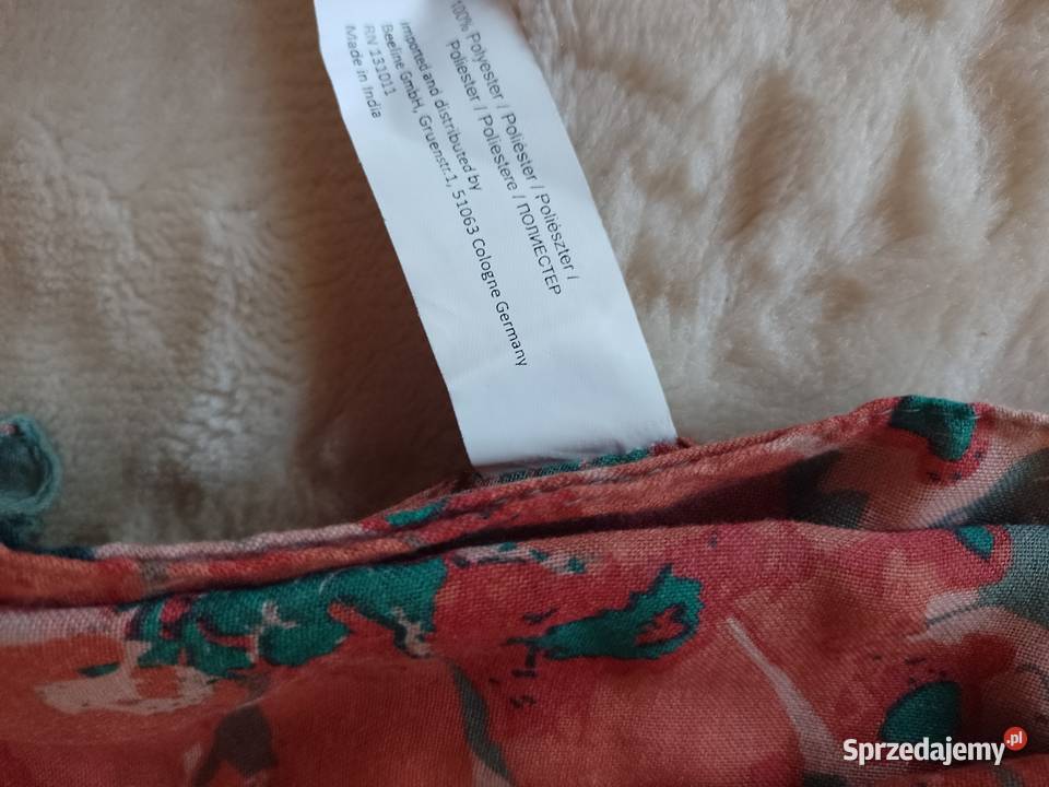 Kolorowy cienki komin pod szyję NOWY Dla kobiet Kraków