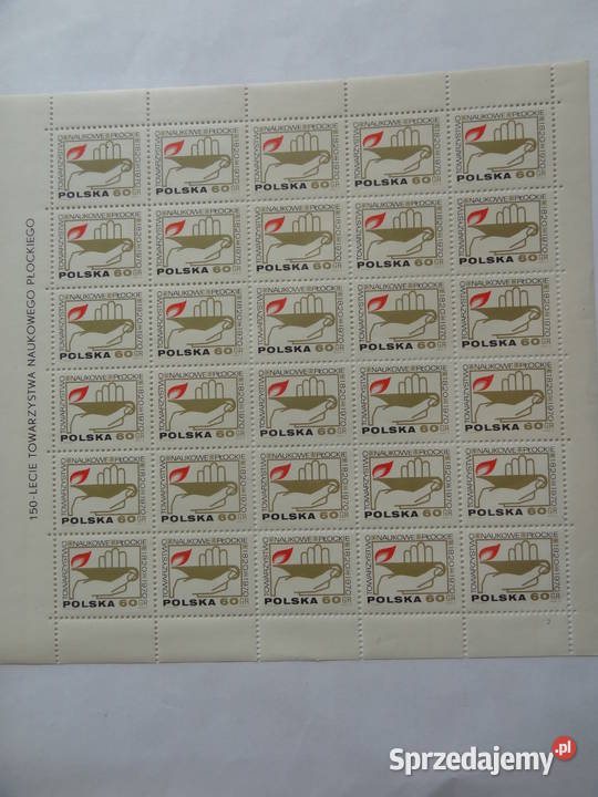 Znaczki pocztowe Polska Fi 1862 Ark