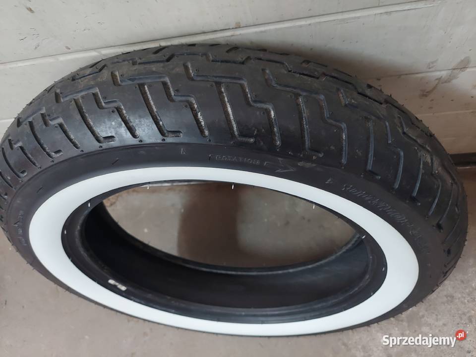 Opona harley davidson 1309016 biały pasek dunlop Stoczek Łukowski