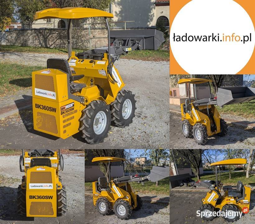 Miniładowarka kołowa BK360SW Wrocław