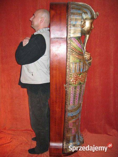 Królowa Kleopatra SZAFKA 195 repika sarkofag Szczecin sprzedam