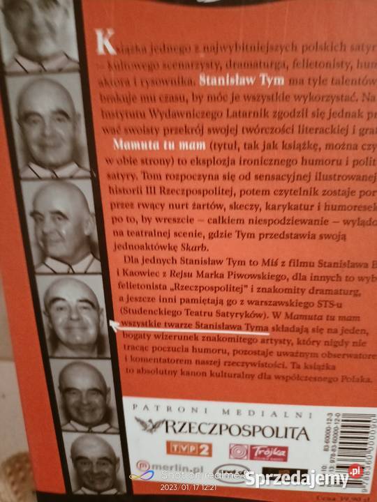 Tym książki Mamutatumam Latarnik księgarnia twarda Proza i poezja Warszawa