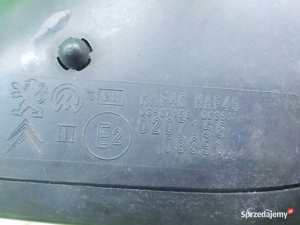CITROEN DS3 16 B 10r 3D lusterko prawe 0207156 osobowe