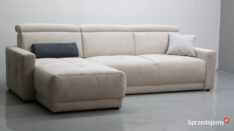 TNL NAROŻNIK regulowane zagłówki kanapa rogówka Poznań