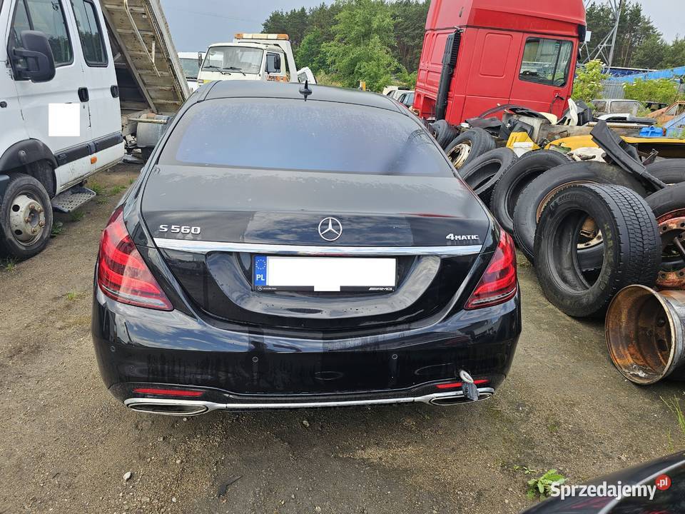 Mercedes Benz S 560 4Matic Long salon Polska 3982cm3 Klasa S Siedlce sprzedam