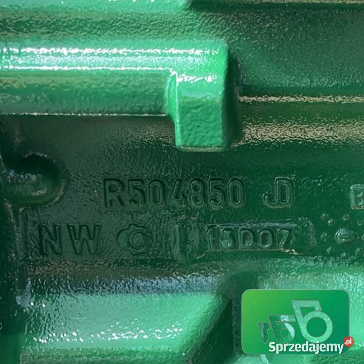 Silnik JD 6068 R504850 JOHN DEERE 7830 Wilkowo
