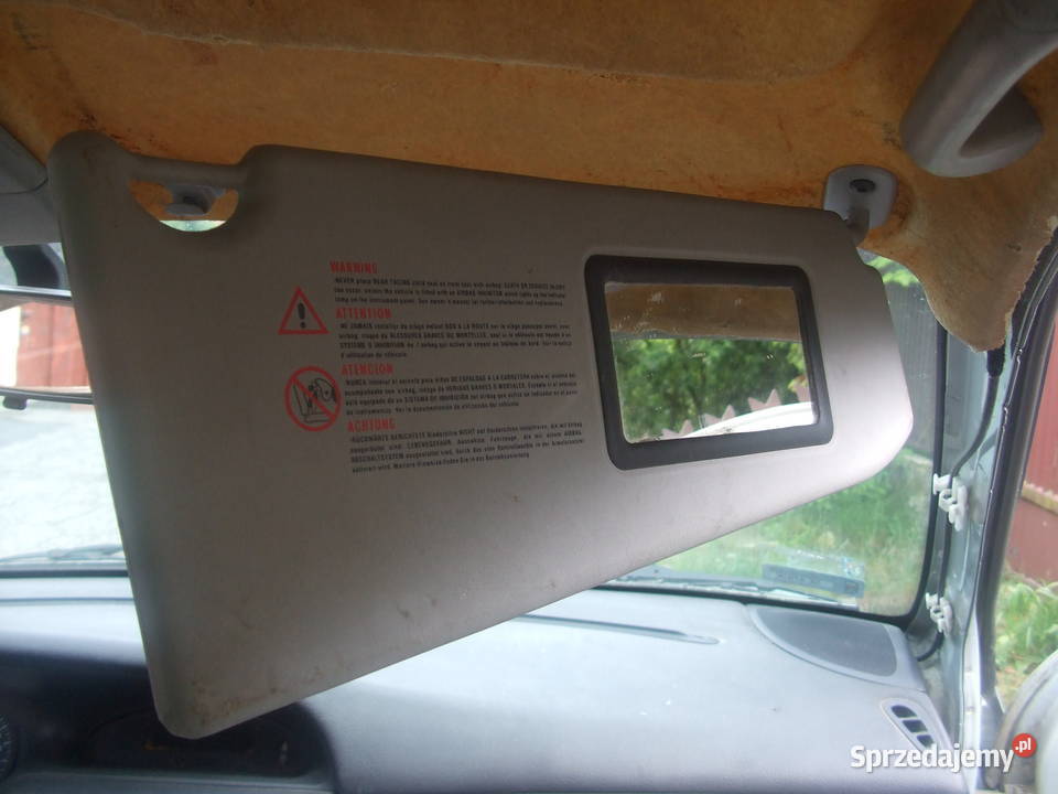 Osłona przeciwsłoneczna prawa Megane I śląskie Częstochowa