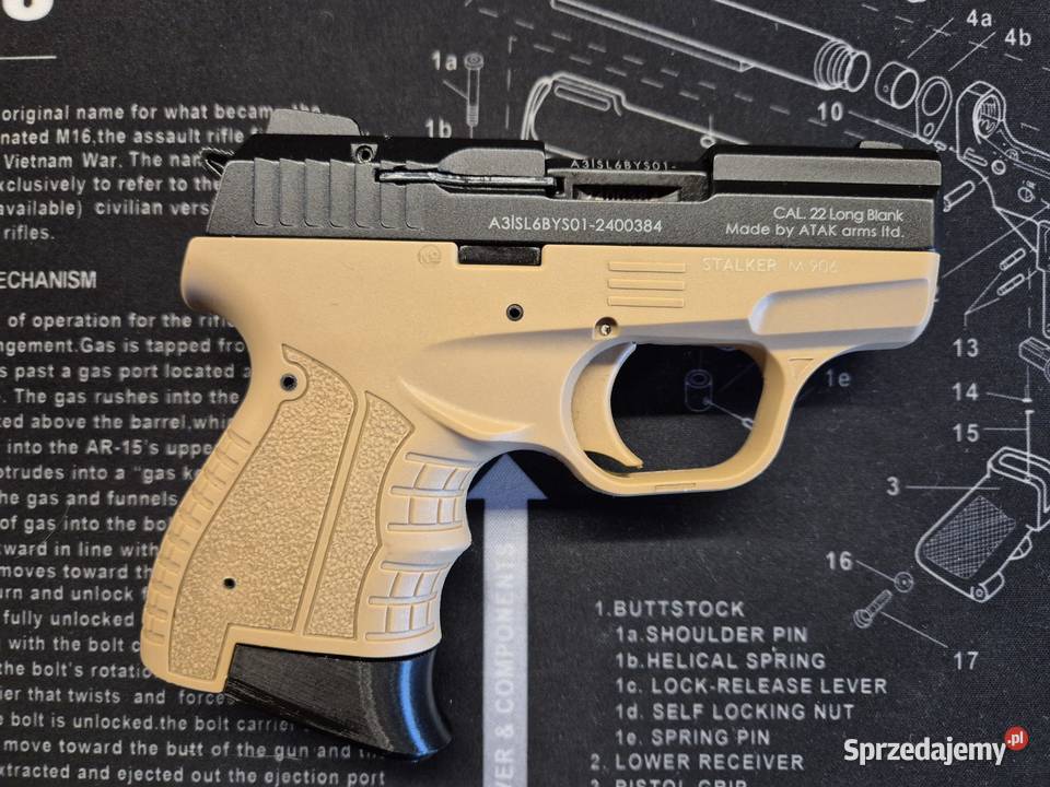 STALKER M906 cal 22 LONG BLANK mazowieckie Płock