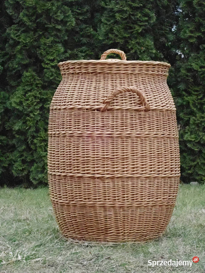 Duży kosz wiklinowy wys70 Wrocław