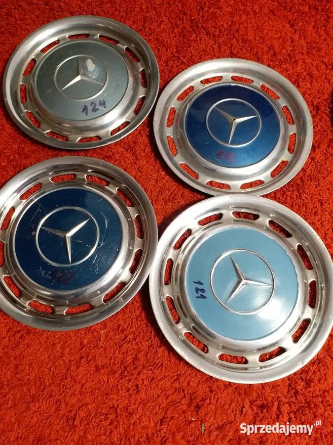Kołpaki chrom Mercedes 123116126Oryginały 121 Gorzów Wielkopolski