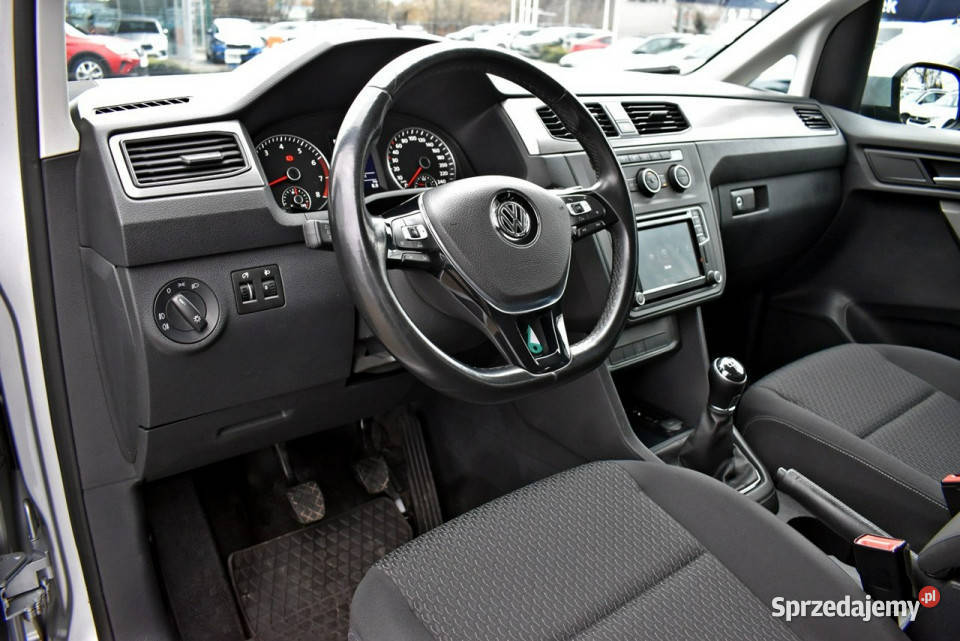 Volkswagen Caddy Bezwypadkowy Salon Polska Łódź