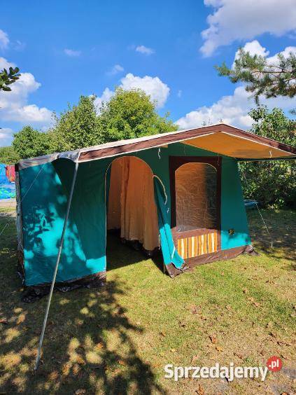 Namiot z przedsionkiem nieużywany śląskie Częstochowa