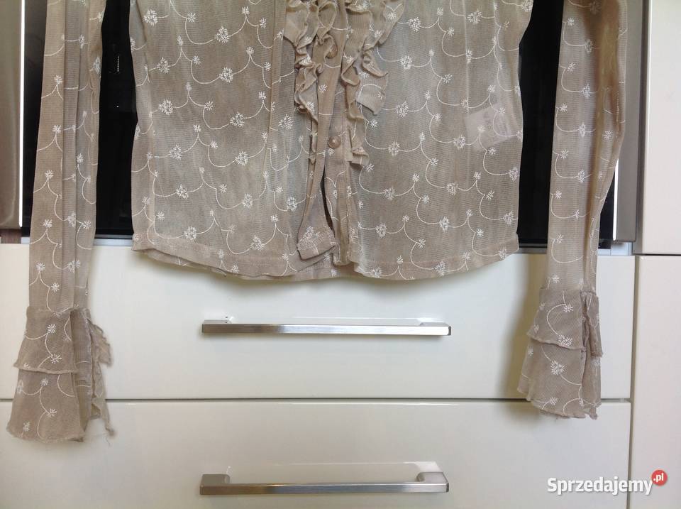 Bluzka Damska CASTRO TREND 36 S Nowa brązowy/beżowy