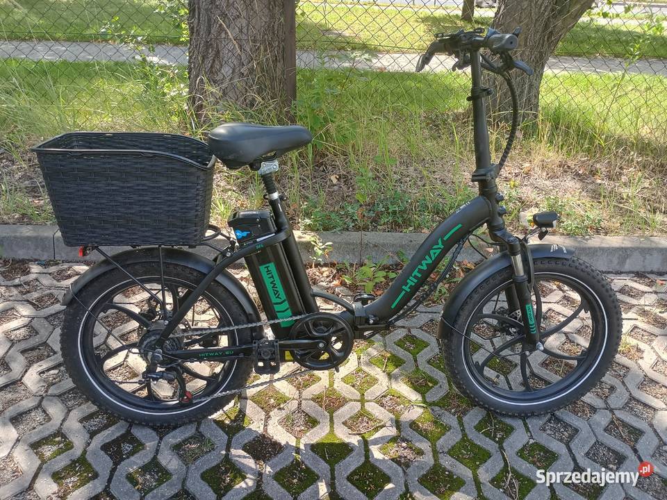 Rower elektryczny składany