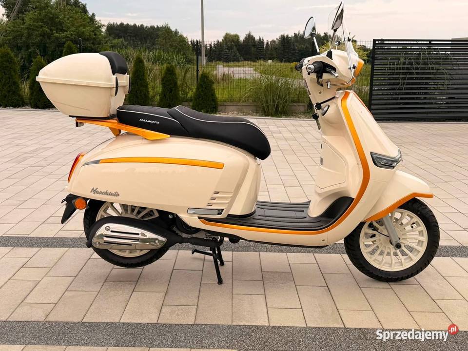 Nowy skuter Malmoto Macchiato 2026r 50cc 4t led nieuszkodzony Pozostałe Siedlce