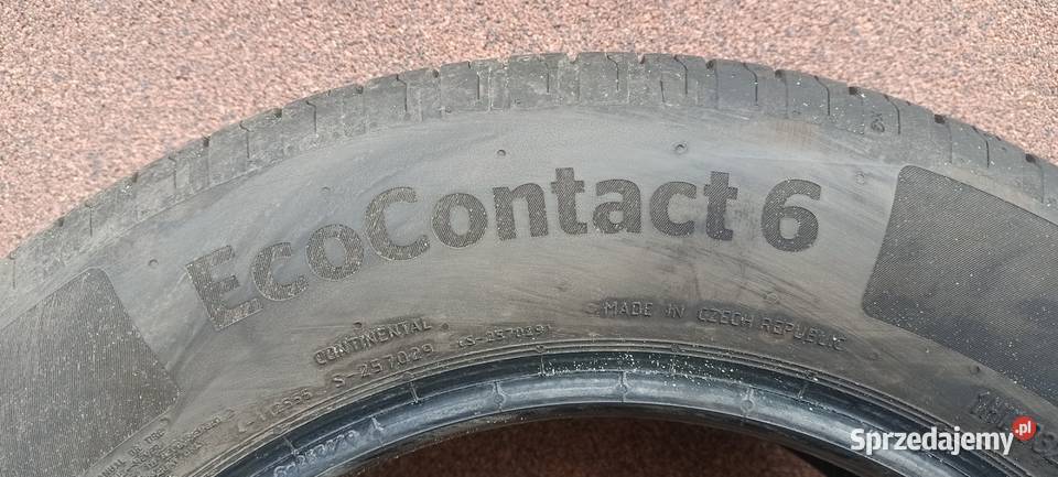 Opony Continental EcoContact6 Kalisz sprzedam