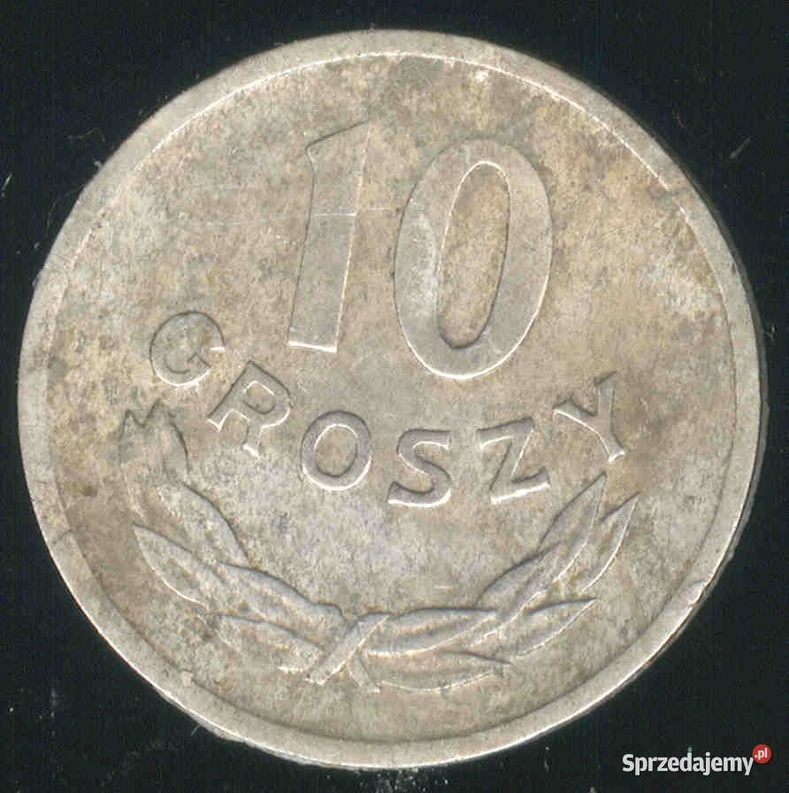Polska 10 groszy z 1968 mazowieckie Brwinów sprzedam