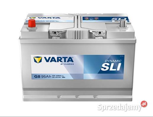 Akumulator 95Ah VARTA Blue Dynamic G8 830A EN L osobowe Akumulatory