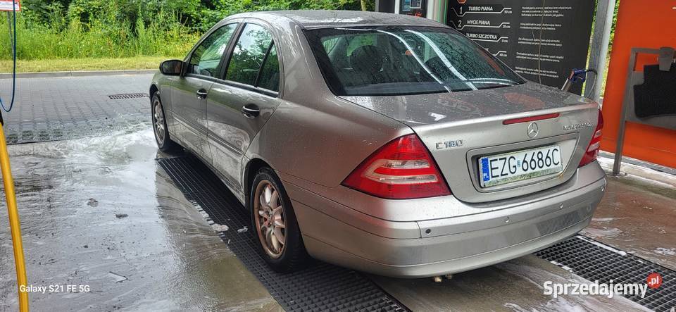 MercedesBenz Klasa C W203 18 C180 Kompressor LPG łódzkie Zgierz