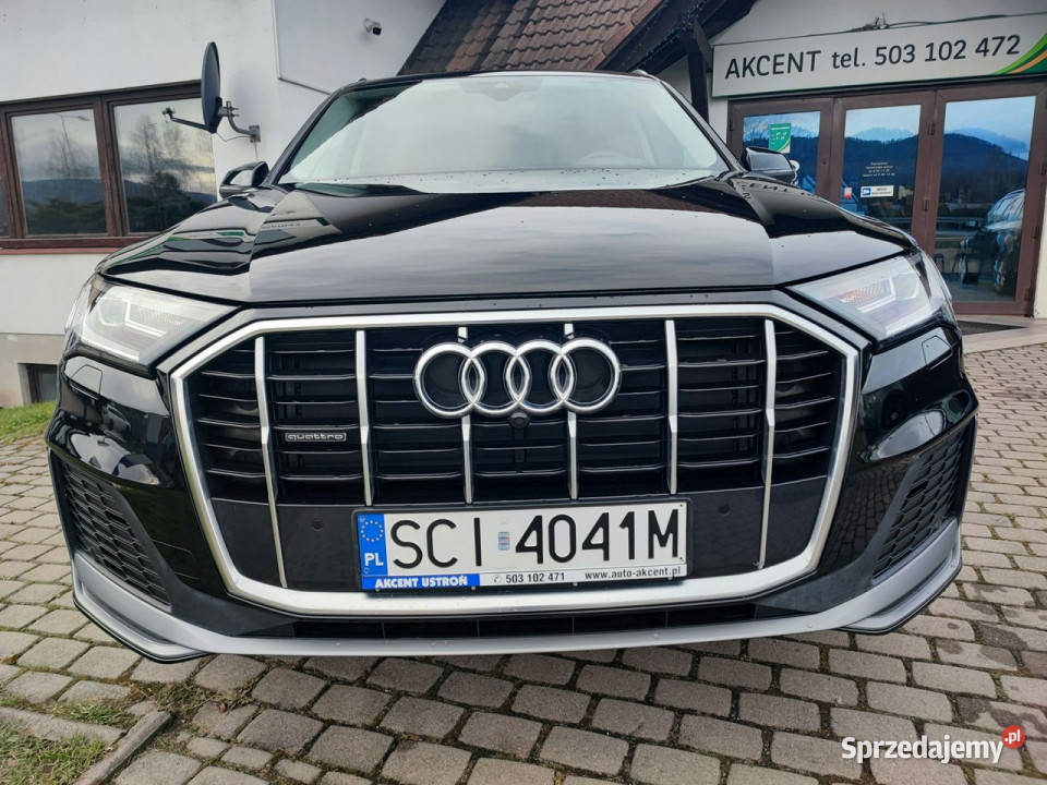 Audi Q7 Krajowy serwisowany w ASO SLine II 2015 Ustroń