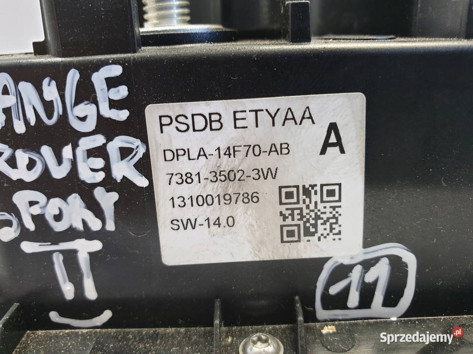Range Rover Sport II L494 30 D STEROWNIK moduł Rudka