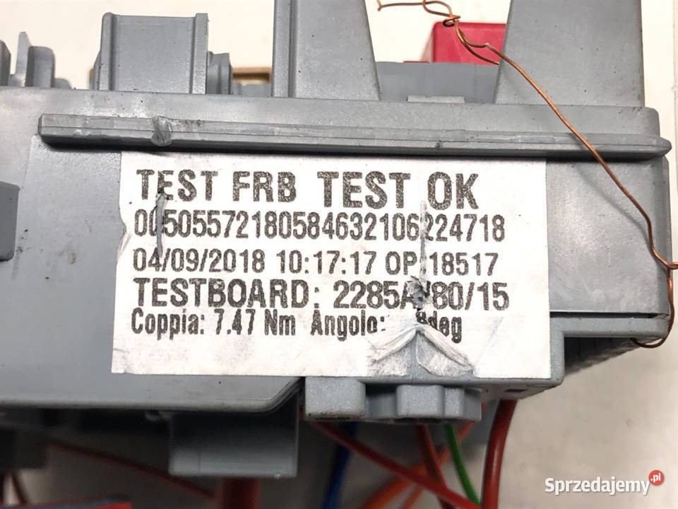 SKRZYNKA BEZPIECZNIKÓW ALFA GIULIA Hatchback 20 osobowe