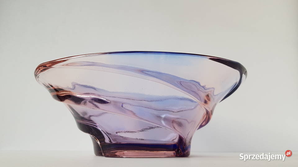 Misa miska Wir Młynek Ząbkowice kolorowe szkło