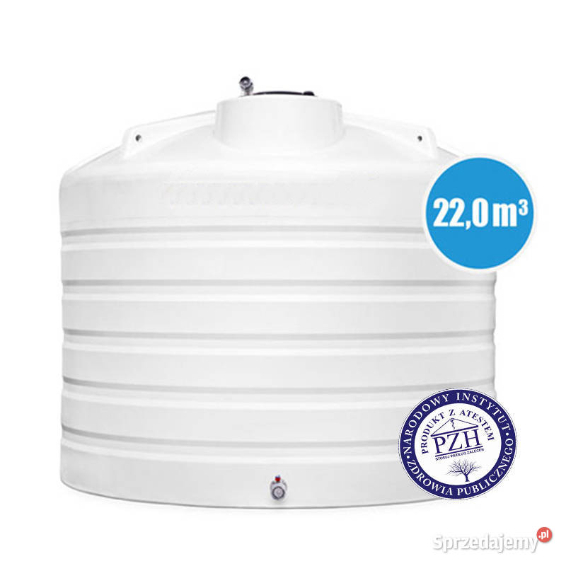 ZBIORNIK NAZIEMNY NA WODĘ PITNĄ 22000L z ATESTEM Szczecin