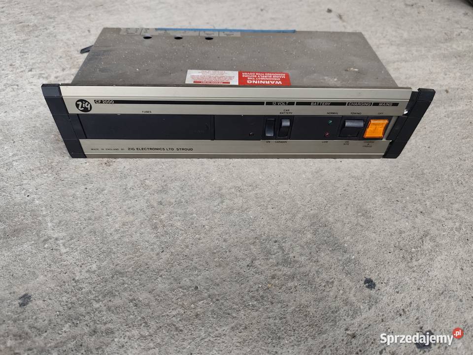ZIG CF 2000 Kemping Kamper Panel Sterowania
