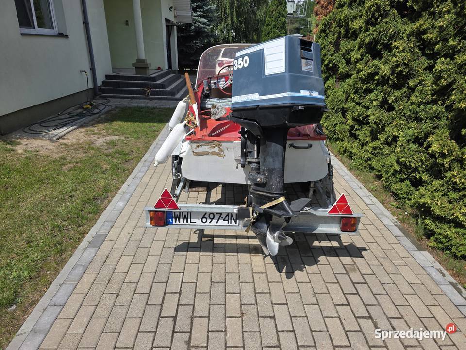 Szybka motorówka z silnikiem przyczepą i Wołomin sprzedam