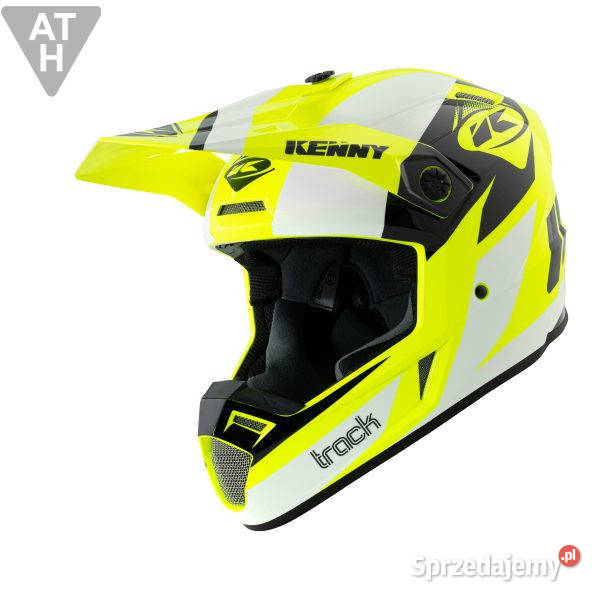 KASK KENNY 2021 White Neon Yellow SKLEP AUTOTECH Mrągowo