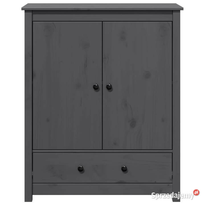 Szafka szara 83x415x100 lite drewno sosnowe