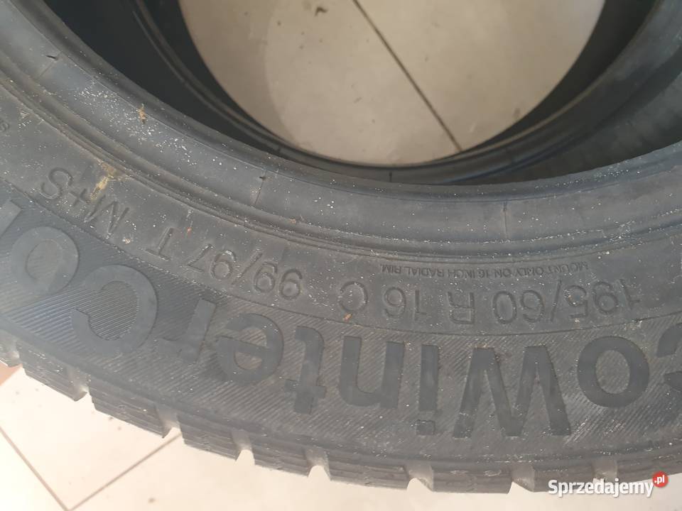 Opony Continental Vanco Winter Contact 19560r16c Dobre Miasto