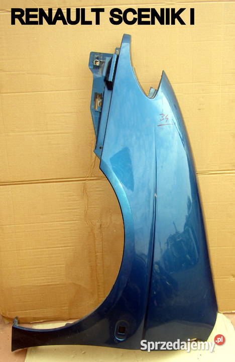 BŁOTNIK PRZEDNI LEWY RENAULT SCENIC I 7700843699 Mysłaków