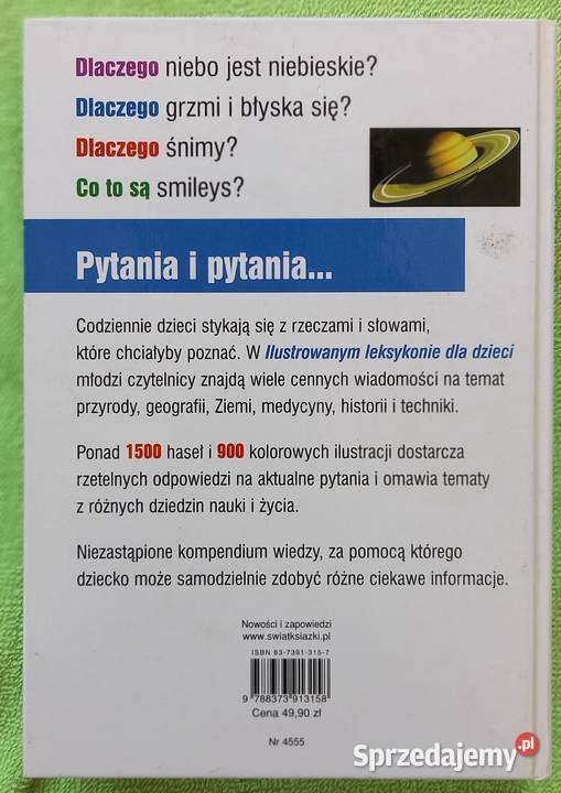 Ilustrowany Leksykon dzieci poradnik 1500 haseł Małkinia Górna