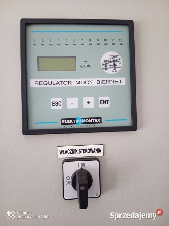 Regulator mocy biernej wyświetlacz panel Warszawa