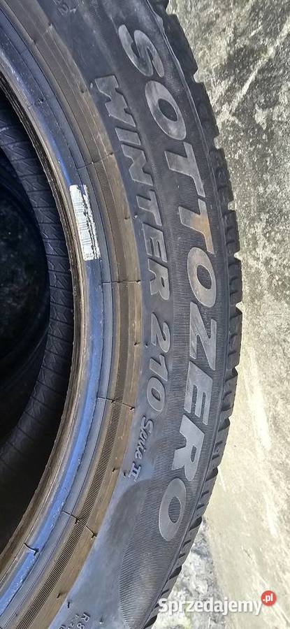 Opony zimowe Pirelli SOTTOZERO WINTER Serie II Turka sprzedam