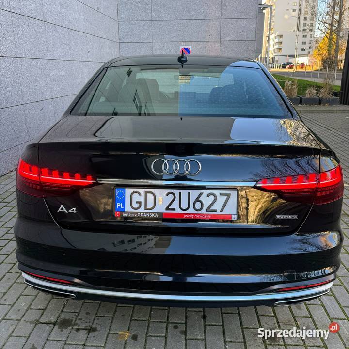 Audi A4 B9 FL 2020 20 TFSI 265 Quattro S line A4 Gdańsk sprzedam
